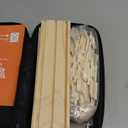 Upgraded 2-6 Players Rummy Game with 6 Wooden Racks, 160 Melamine Tiles, Drawstring Bag, Premium Portable Case, Tile Board Games for Adults & Kids Age 8+, Birthday Gifts for Women Men Dad Mom