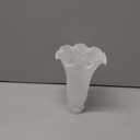 Lily Flower Blown Glass Lampshade, Tiffany Style Tulip Replacement for Table & Floor Lamps - Opening I.D. 1.06 Inch by O.D. 1.57 Inch