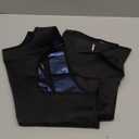 Junlan Sauna Suit for Women Waist Trainer Vest for Women Sweat Tank Top Shaper for Women with Zipper (X-Large, Blue)