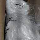 Amazon Basics Square Hypoallergenic Pillow Insert, Sofa Bed Couch Decorative Stuffer, 18", 4 Pack (18 x 18 inches)