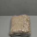 Collive Long Hallway Runner Rug 2.6' x 8', Washable Runner Indoor Entryway Rug, Tan Braided Woven Kitchen Runner Rugs Low-Profile Front Door Floor Carpet for Laundry Room Bedroom Doorway