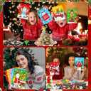 2 x DIYASY 8 Set Christmas Scratch Crafts Arts Paper, Xmas Coloring Crafts Gifts for Kids Scratch Party Favors Winter Holiday Gifts DIY Classroom Prizes