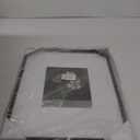 Mikasa Metal Portrait Frame, Displays 8x10 Photo with Mat, 16x20 without Mat, Black