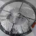 Chrome Crystal Ceiling Light Fixture,4 Light 15.7 in Round Small Chandelier