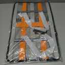 Airline Approved Soft Sided Cat Carrier and Small Dog Crate up to 10lbs - Lightweight Cats Bag Carrier for Pets with Litter Pocket for Kittens and Puppies (Gray and Orange, Small)