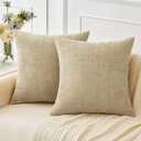 MULER, YOUR HOME YOUR WAY pack of 2 beige pillow
