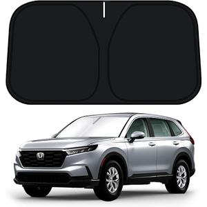 D-Lumina Windshield Sun Shade for Honda CR-V 2023 2024 2025 CRV Accessories, Front Window Sunshade Sun Visor Protector Block UV Rays Heat, Foldable 2 Layers 210T Material