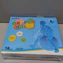 PlayZap Hopper Balls for Kids 3-8, 18 Inches Bouncy Ball with Handle, 18" Inflatable Bouncing Hopper, 45cm Jumping Toys, Garden Hopping Toys Girls Boys Gifts (Light Purple)