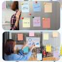 Thenshop 24 Pcs Employee Appreciation Sticky Notes 3 x 4'' Inspirational Sticky Notes Thank You Gifts Funny Self Adhesive Notepads for Coworkers Nurse Teacher Office Supplies(Colorful)