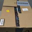 N. NETDOT Bathroom Trash Can with Lid 3 Pack Set,2 Packs 4Gal Slim Kitchen Trash Can and 1 Pack 2.6Gal Garbage Can,Small Trash Bin/Waste Basket for Bedroom,Office(Off White)