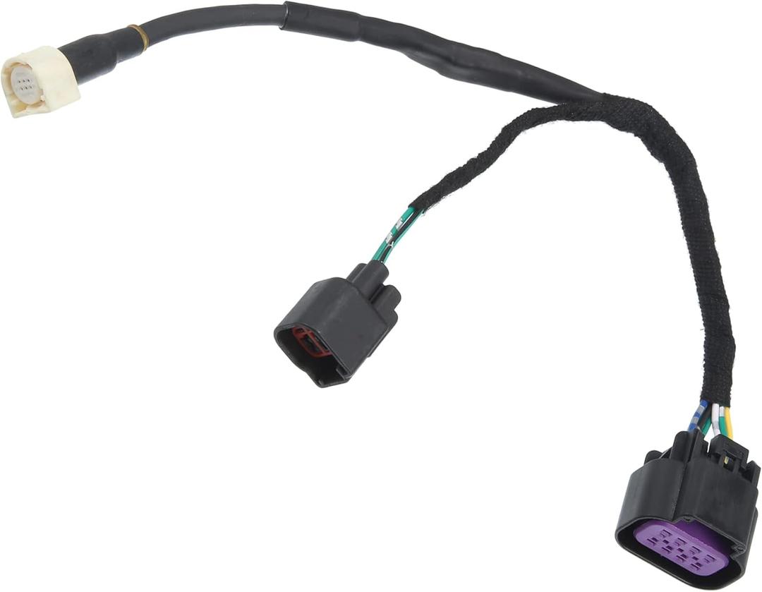 X AUTOHAUX Car Camera Wiring Harness Replacement 68189124AC for Dodge for Ram 1500 2500 3500 2013 2014 2015 2016 2018