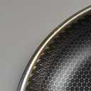 10 Inch Hybrid Nonstick Frying Pan, Stainless Steel Pan Non Stick Skillet, PFOA Free Cookware, Non Toxic Chef's Pan, Compatible with Electric, Gas and Induction, with Lid