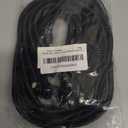 6 Piece Strong Bungee Cords with Hooks 36 Inch - Heavy Duty Outdoor Black Bungy Straps with Metal Hooks - 3ftt Bungie Chords Set UV & Weather Resistant