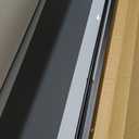 56"x18" Frameless Full Length Mirror with Stand