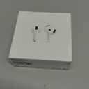 Apple AirPods 4 Wireless Earbuds, Bluetooth Headphones, Personalized Spatial Audio, Sweat and Water Resistant, USB-C Charging Case, H2 Chip, Up to 30 Hours of Battery Life, Effortless Setup for iPhone