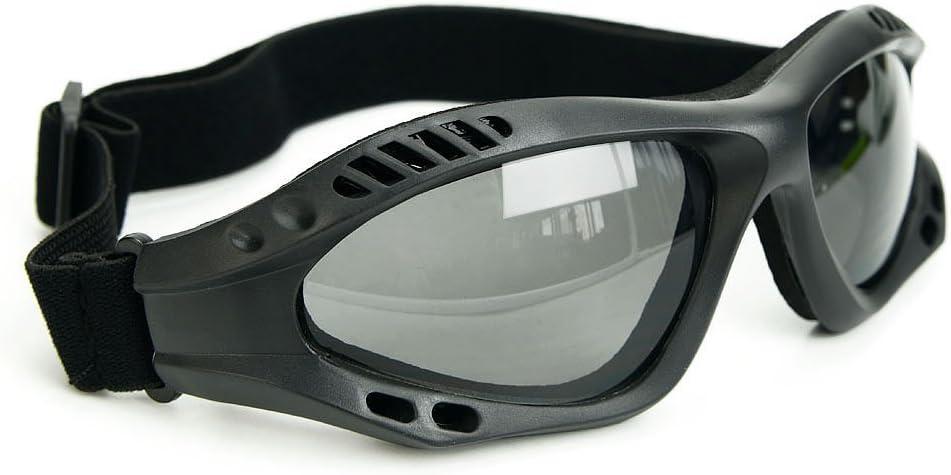 UV Protective Outdoor Glasses Military Sunglasses Outdoor Tactical Goggles (Black)