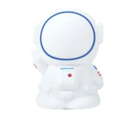 loatme Night Light for Kids, Rechargeable Dimmable Silicone LED Nightlight with 7 Colors, Baby Nursery Night Lamp, Touch Squishy Lamp, Cute Gifts for Girls, Boys, Toddler Room Decor, Astronaut