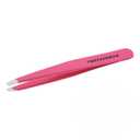 Tweezerman Stainless Steel Slant Tweezer - Eyebrow Tweezers for Women and Men (1230-PR Neon Pink)