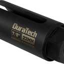 DURATECH O2 Oxygen Sensor Socket 3/8" Drive x 7/8"(22mm), Oxygen Sensor Remover Tool Chrome-Vanadium Steel with Side Wire Gate, O2 Removal and Installation