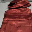 Ersmak Satin Pillowcase Queen Set of 2, 20" x 30" Ultra Soft & Silky Satin Pillow Cases for Hair and Skin, Wrinkle Fade Resistant Pillow Covers with Envelope Closure (Rust Orange)