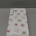 American Mahjong Tile Set with Carrying Bag and Accessories, 160 Acrylic Engraved Mahjong Tiles(Light Blue