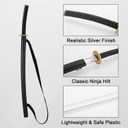 34.6" Fake Katana Prop, Halloween Costume Samurai Sword