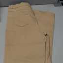 Women Dress Pants Slim Fit Stretch Comfy Business Casual Work Pants Skinny Leg with Pocket (Large, Beige)