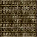3dRose - Anne Marie Baugh - Patterns - Modern Black and Image of Gold Greek Key Geometric Pattern - Towels (twl-352788-1) (15" x 22")