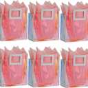 Holographic Gift Bag, 6 pieces, 8x9 inch