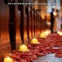 Remote Candles, 24 Pack Flameless Tea Lights Candle Battery Operated, 400+Hours LED Tea Lights with Remote, Timer Battery Votive Candle for Holidays Wedding Home (Warm White, Ivory Shell)