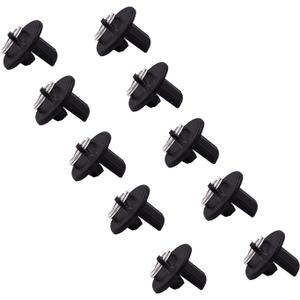 Universal 5-Pack Pull Ring end Cap,Replacement Shade Parts of Exterior Sun Shades Outdoor/Indoor Roller up Blinds (Black)