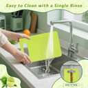 2 x 7 Pcs Montessori Kids Knife Set for Real Cooking, BPA Free Kitchen Cooking Tools Toys for 3-12 Year Old Boys Girls, Toddlers Knife Set with Peeler, Cutting Board and Cookie Cutter for Kids Gift