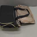 GDNasist Large Makeup Bag, Portable Travel Makeup Bag Organizer for Women Girls with 2 Removable Pouches & Detachable Dividers, Cosmetic Travel Bag, Toiletry Bag for Makeup and Hair Supplies Black