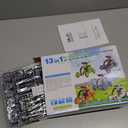 Bottleboom STEM 13-in-1 Education Solar Power Robots Toys for Boys Age 8-12, Educational Toy Science Kits for Kids Experiment Robotics Set Birthday Gifts for 8 9 10 11 12 Years Old (Blue Gray)