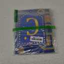 Blue and Gold Graduation Decorations 2025 with Congrats Grad Banner, Graduation Cake Topper, Backdrop, Hanging Swirls, Balloons for Class of 2025