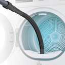 Dryer Vent Cleaner Kit Vacuum Hose Attachment Brush, Lint Remover, Quickly Lint Remover Cleaning Supplies, Black