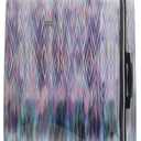 Steve Madden 28 Inch Checked Luggage Collection - Scratch Resistant (ABS + PC) Hardside Suitcase - Designer Lightweight Bag with 8-Rolling Spinner Wheels (Diamond)