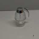 Honey Dispenser, Glass Honey Dispenser No Drip, Honey Pot with Stand, 8 oz Honey Jar, Maple Syrup Honey Container, Elegant Honeycomb Design for Home Decor for Any Occasion