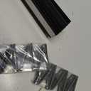 Redi Shade No Tools Original Blackout Pleated Paper Shade Black, 36" W x 72" L, 6 Pack