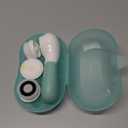 Facial Cleansing Brush Electric Facial Exfoliating Massage Brush with 3 Cleanser Heads and 2 Speeds Adjustable for Deep Cleaning, Removing Blackhead, Face Massaging (Green)