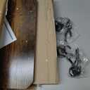 VASAGLE Coat Rack, Coat Stand with 3 Shelves, Hall Tree Free Standing with Hooks for Scarves, Bags, Umbrellas, Steel Frame, Industrial Style, for Entryway, Living Room, Rustic Brown and Black ULCR80X