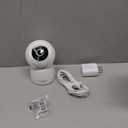 Veise 2K Indoor Camera for Home Security, 360° Wireless WiFi Pet & Baby Monitor with Phone App, AI Motion Detection, 2-Way Audio, Night Vision, SD/Cloud Storage, Works with Alexa & Google Home, 2.4GHz