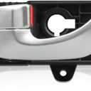 NPAUTO Interior Front Left Driver Door Handle Compatible with 2005 2006 2007 2008 Hyundai Sonata, Silver, 826103K020XZ