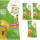 Earth's Best Organic Veggie Puffs for Toddlers 2 Years Old and Up, Original Flavor, 1.55 Ounce Bag (Pack of 4), Best Before 4 April 2026