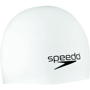 Speedo Swim Cap SiliconeElastomeric (White)