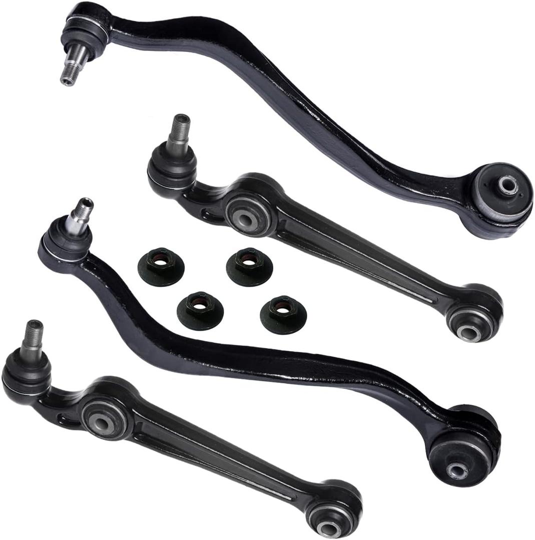 TUCAREST 4Pcs Suspension Kit K620149 x2 K620492 K620493 Front Lower Control Arm and Ball Joint Assembly Compatible With 2007-2012 Fo-rd Fusion, Li-ncoln MKZ /07-11 Me-rcury Milan (After 9/03/2006)