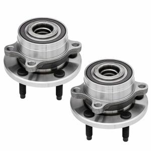 Vurkcy Front/Rear Wheel Bearing Hubs Assembly Compatible with 20112019 Ford Explorer, 20132019 Ford Police Interceptor Utility, 5 Lugs w/ABS, Pair Hubs, Replaces 512460