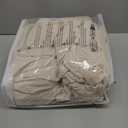 FantasDecor 2 Piece Chair Sofa Covers Velvet for Living Room Slipcovers with Individual Cushion Elastic Furniture Protector for Pets, Machine Washable (Armchair, Ivory)