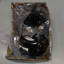 Acoustic Tube Earpiece with Mic for Motorola Walkie Talkies, Surveillance Headset and PTT Compatible with Motorola 2 Way Radios BPR40/CP/CLS/DTR/PR/RDU/RMU Series (Black)