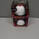 2 x Cello Porcelain Tealight Holder Dome - Special Friend Butterfly Design with 3D Projection & Loving Message for Scented Unscented Tealights & LED Candle Wax Warmer Mom Easter Women Gifts Ornament Home